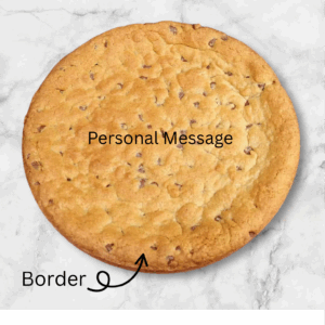 Basic Custom Cookie Cake