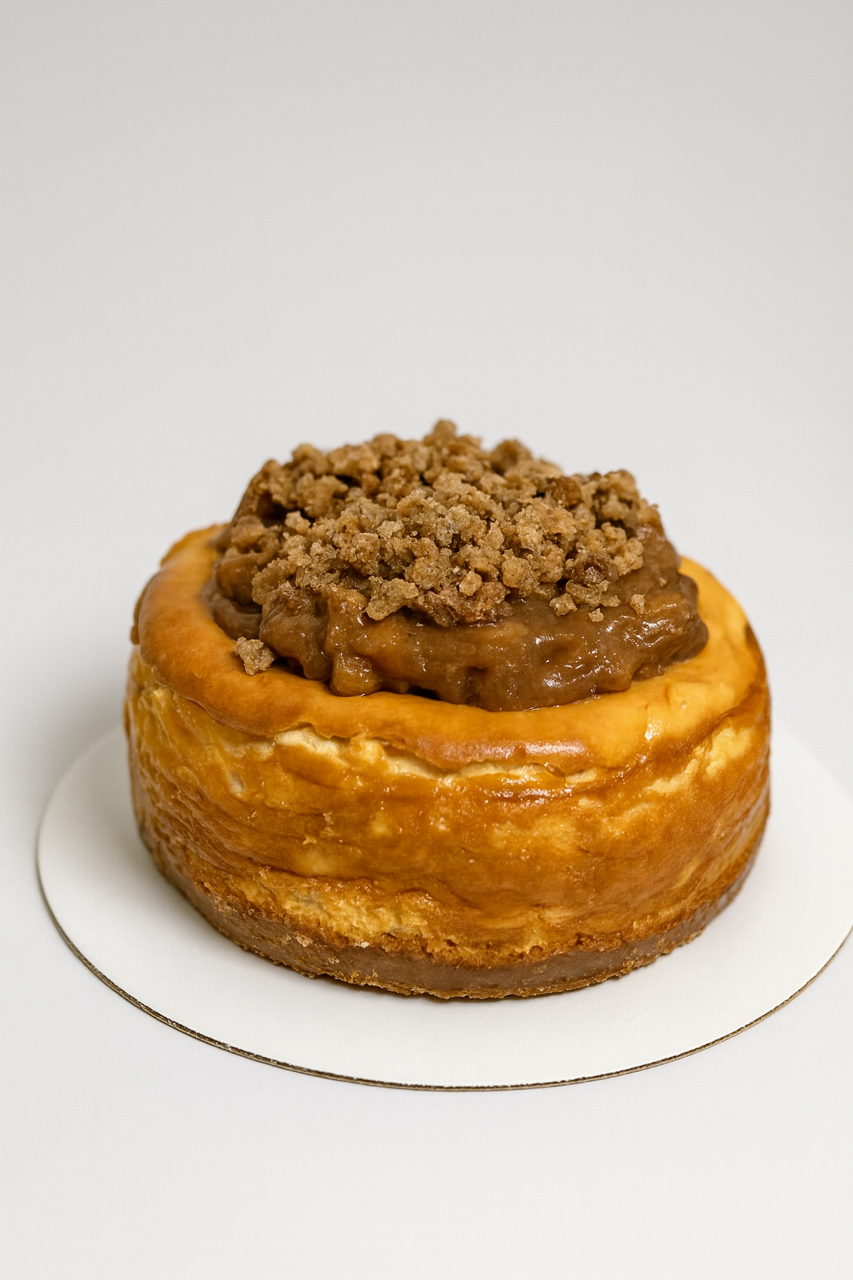 6" Apple Crumble Cheesecake